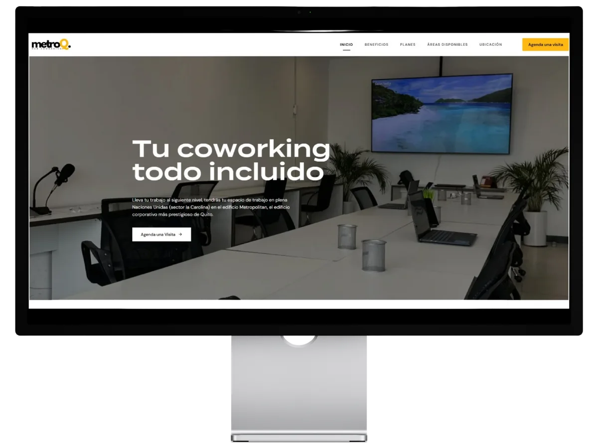 Portal institucional responsivo con arquitectura de información clara
