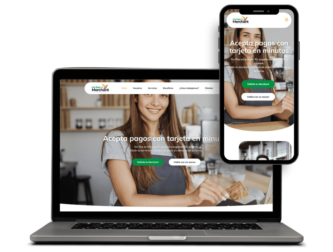 Diseño de página web responsive para negocios adaptada a todos los dispositivos