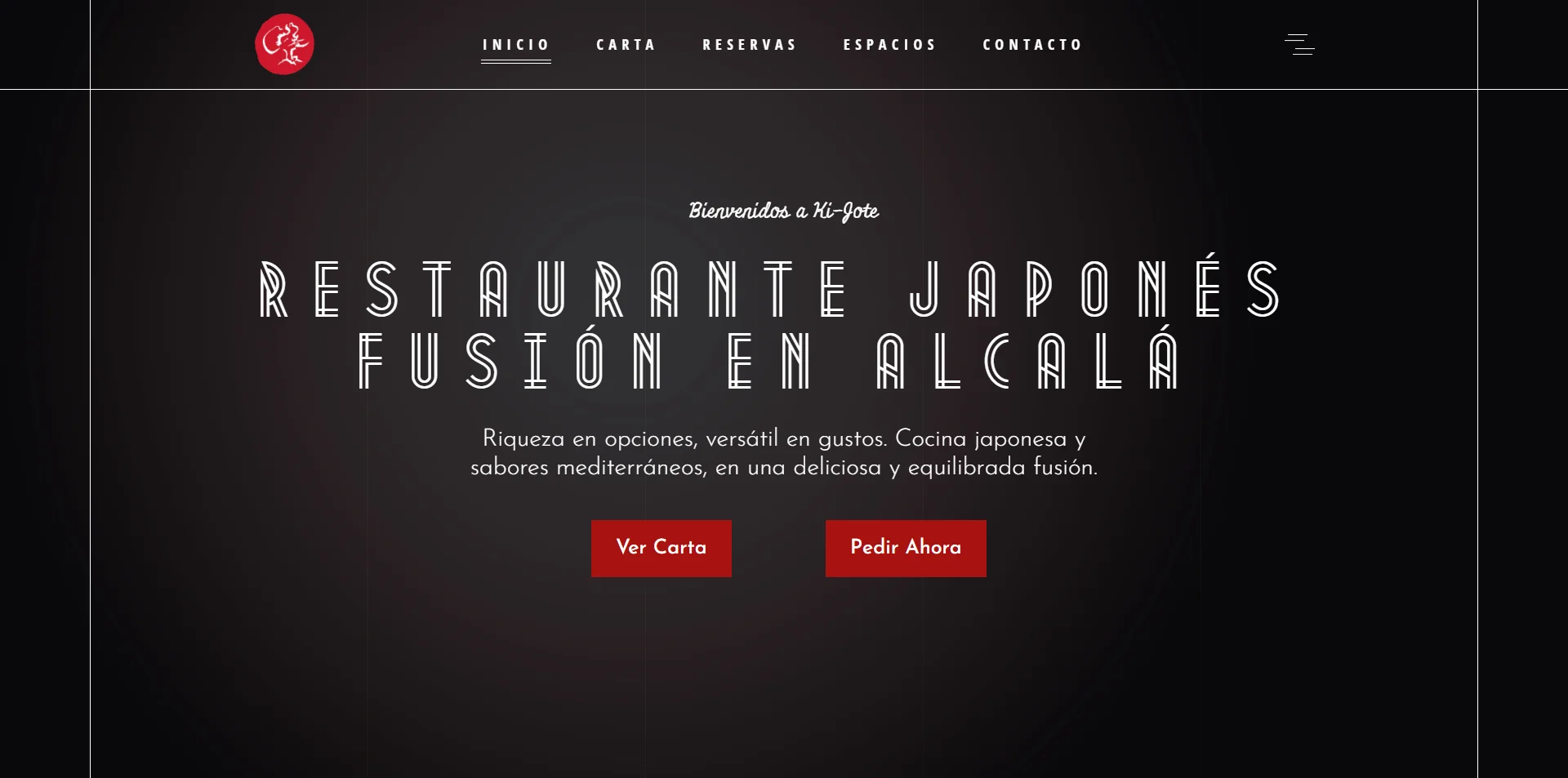 Ki Jote — Web para restaurante de sushi