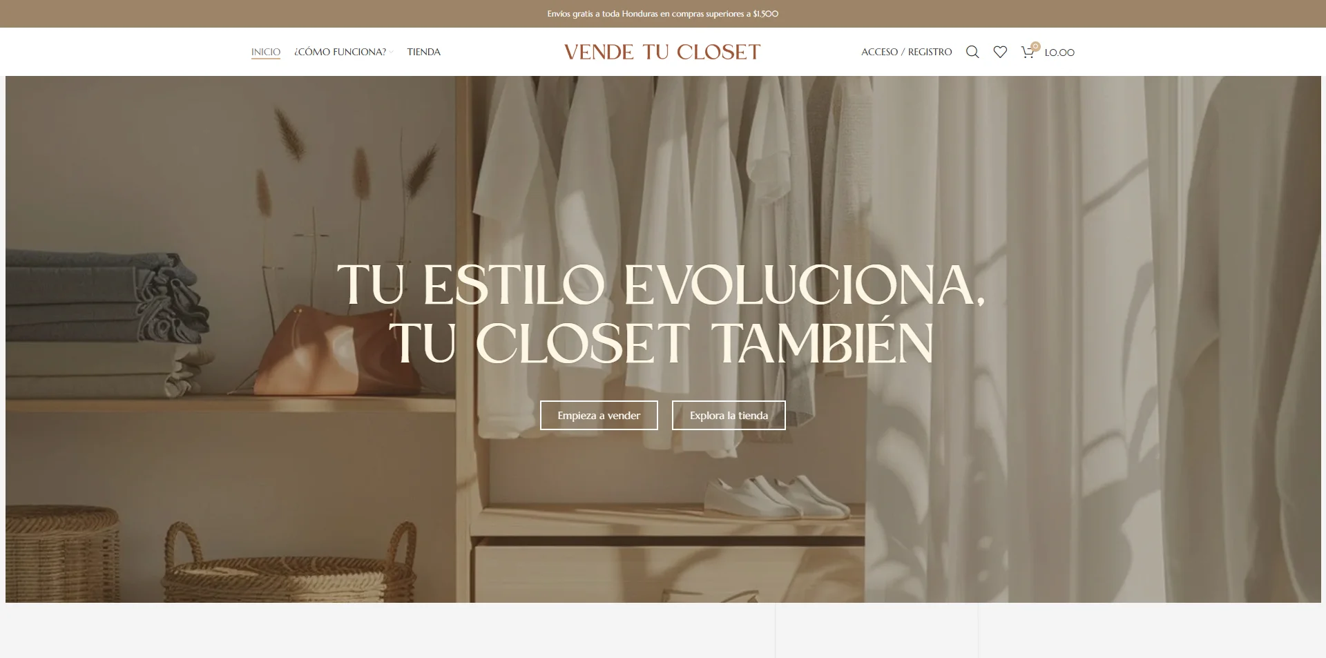 Vende tu Closet — Tienda online de ropa