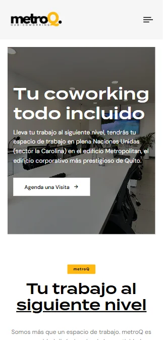 Metro — Vista móvil